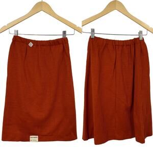 Vintage 60s 70s Korvettes Mini Skirt NWT Deadstock Ribbed Knit A Line Womens XS